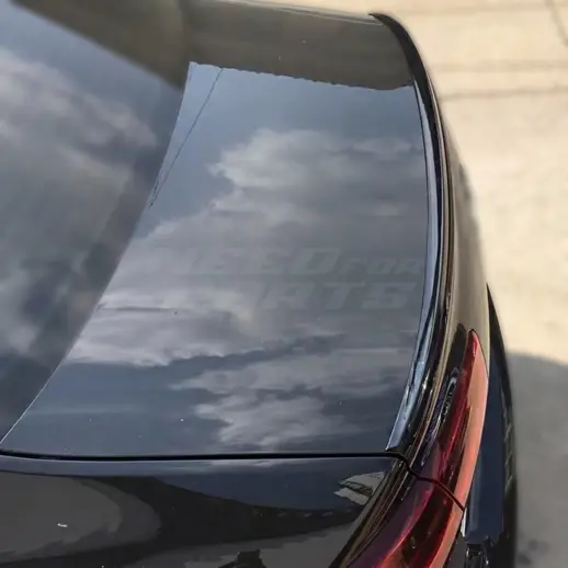 Achterspoiler voor Audi A6/S6 C7 (Sedan) – S3 Look, Hoogglans Zwart