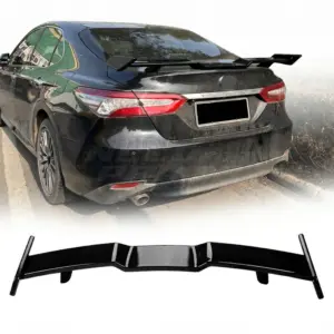 Universal Rear Spoiler For Sedan – Super Sport Look, Gloss Black