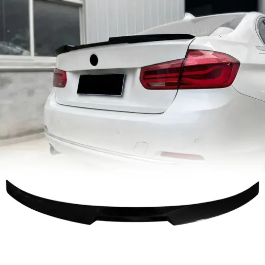 Achterspoiler voor BMW 3 Series F30 – M4 Look, Hoogglans Zwart