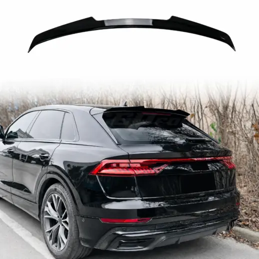 Dakspoiler voor Audi Q8/Q8 S Line/SQ8 4M (SUV) – Performance Look, Hoogglans Zwart