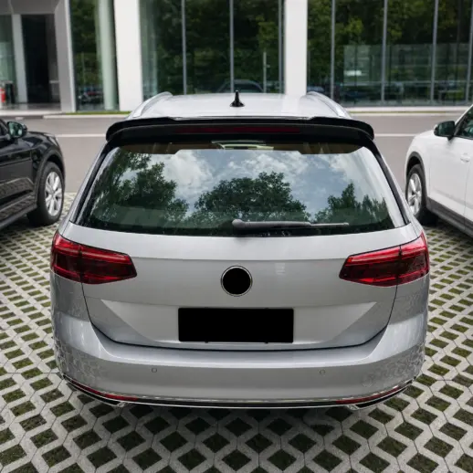 Dakspoiler voor Volkswagen Passat B8 (3G5) (Estate) – Sport Look, Hoogglans Zwart