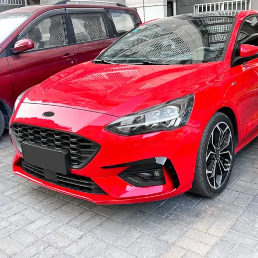 Aero flaps voorbumper voor Ford Focus Mk4 (C519) Pre-Facelift ST – ST Look, Hoogglans Zwart