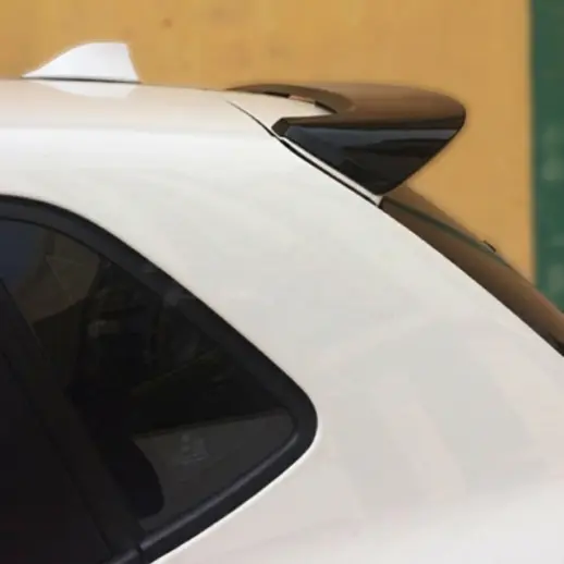 Dakspoiler voor Volkswagen Polo 5 (Hatchback) Standard & R Line & GTI – Performance Look, Hoogglans Zwart