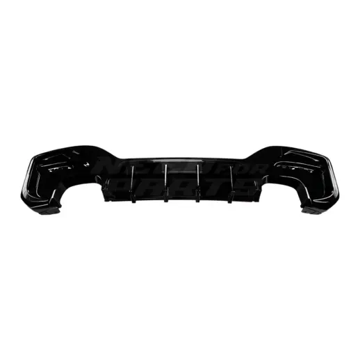 Diffuser voor BMW 1 Series F20/F21 LCI M Sport & M135 & M140 – OO-OO – M Performance Look, Hoogglans Zwart