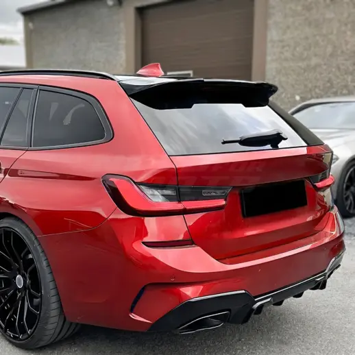 Dakspoiler voor BMW 3 Series G21 – Super Sport Look, Hoogglans Zwart