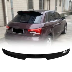 Roof Spoiler Voor Audi A1/S1 8X (Sportback) – Sport Look, Hoogglans Zwart