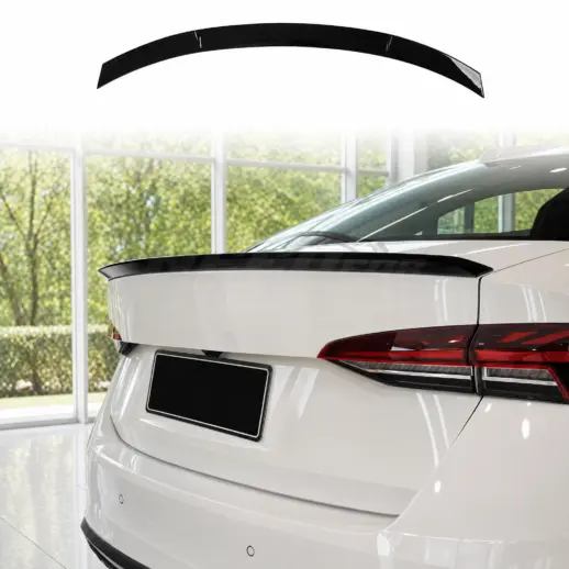 Achterspoiler voor Skoda Octavia Mk4 – Racing Look, Hoogglans Zwart