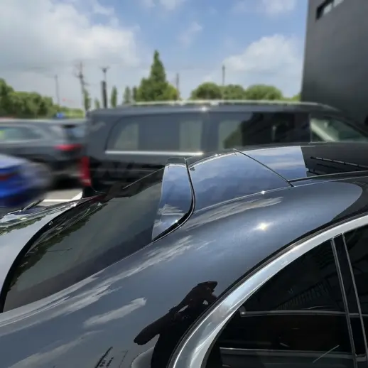 Dakspoiler voor Mercedes S Class W223 – AMG Look, Hoogglans Zwart