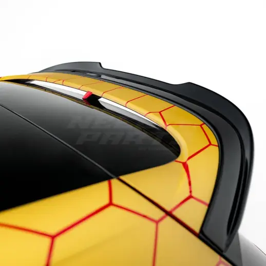 Spoiler cap voor Volkswagen Golf 8/8.5 (Hatchback) GTI Clubsport & R – Racing Look, Hoogglans Zwart
