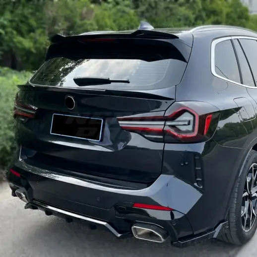 Dakspoiler voor BMW X3 G01 & BMW iX3 G08 – M Sport Look, Hoogglans Zwart