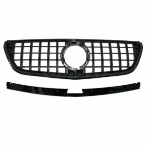 Grille Voor Mercedes Vito W447 Pre-Facelift – GTR Panamericana Look, Hoogglans Zwart