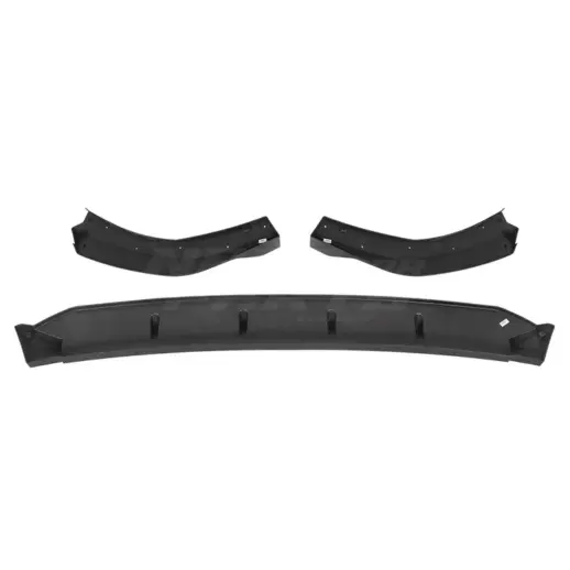 Voorspoiler voor Volkswagen Golf 8.5 (Hatchback) R Line & GTI & GTE – Sport Look, Hoogglans Zwart