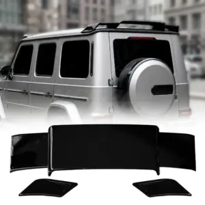 Roof Spoiler Voor Mercedes G Class W463-L2/W465-L2 – Sport Look, Hoogglans Zwart
