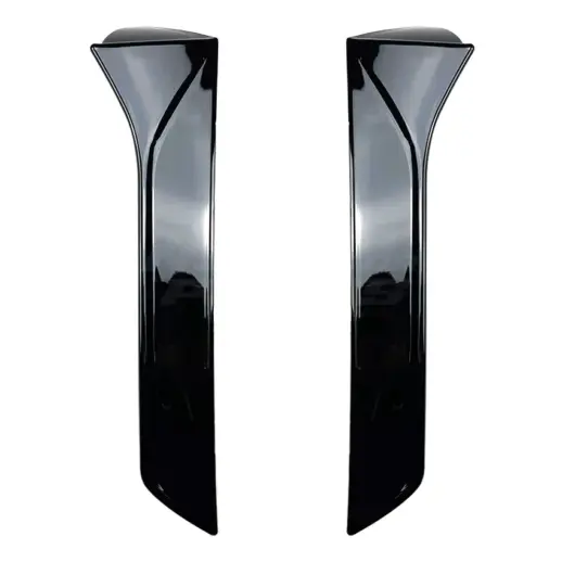 Achterraam zijspoilers voor Seat Leon Mk3 – FR Look, Hoogglans Zwart