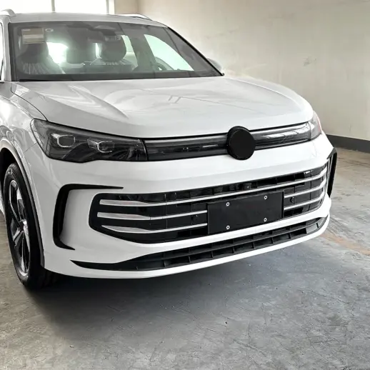 Aero flaps voorbumper voor Volkswagen Tiguan 3 (SUV) Standard – Sport Look, Hoogglans Zwart