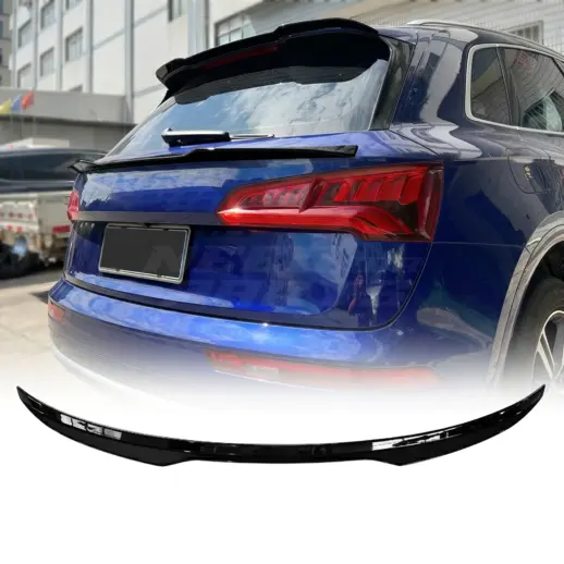 Middenspoiler voor Audi Q5/SQ5 FY (SUV) – Sport Look, Hoogglans Zwart