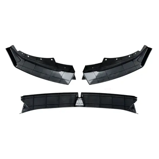 Voorspoiler voor BMW X6 G06 LCI M Sport & M60 – M Performance Look, Hoogglans Zwart