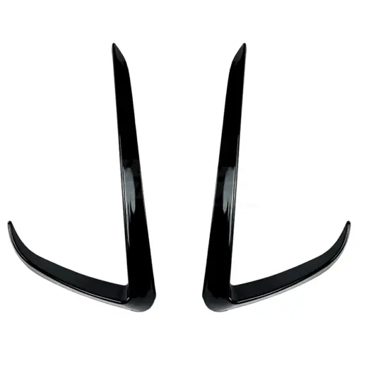 Aero flaps voorbumper voor Tesla Model Y MY Pre-Facelift – Super Sport Look, Hoogglans Zwart