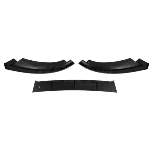 Voorspoiler voor Volkswagen Jetta Mk6 (A5) (Sedan) Pre-Facelift – Sport Look, Hoogglans Zwart
