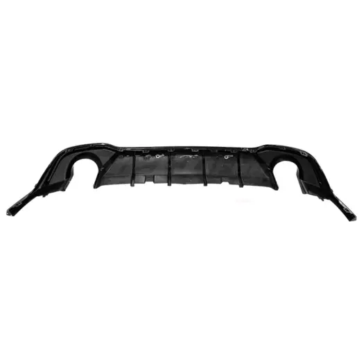 Diffuser voor Volkswagen Golf 8/8.5 (Hatchback) R Line & GTD & GTE & GTI – O-O – GTI Look, Hoogglans Zwart