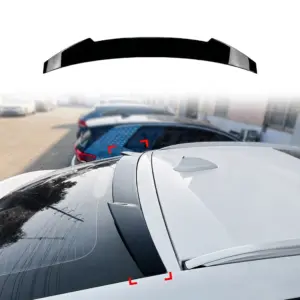 Roof Spoiler Voor BMW X6 F16 – M Performance Look, Hoogglans Zwart