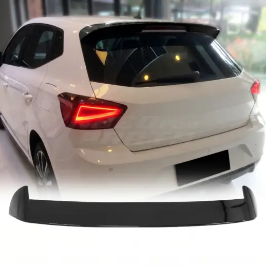 Dakspoiler voor Seat Ibiza Mk5 – Sport Look, Hoogglans Zwart