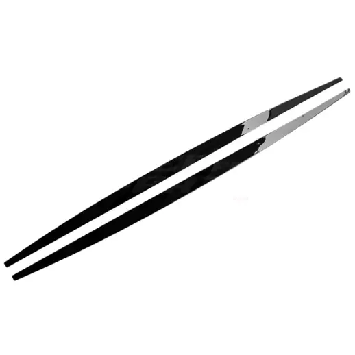 Sideskirts voor BMW 2 Series F22/F23 M Sport & M235 & M240 – M Performance Look, Hoogglans Zwart