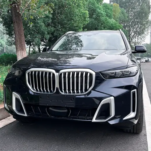 Koplampspoilers voor BMW X5 G05 LCI & BMW X6 G06 LCI – M Performance Look, Hoogglans Zwart