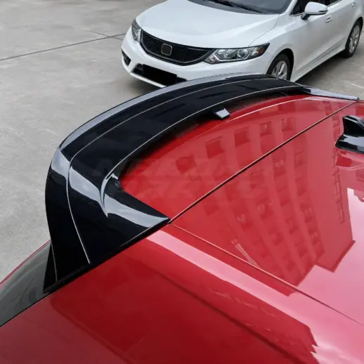 Dakspoiler voor Volkswagen Golf 8/8.5 (Hatchback) GTD & GTI – CS Look, Hoogglans Zwart