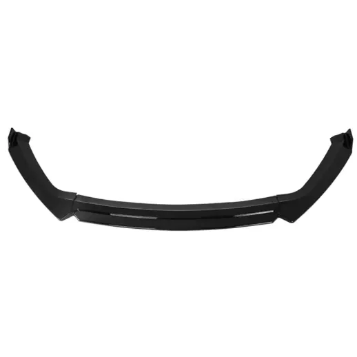 Voorspoiler voor Seat Leon Mk3 FR & Cupra – Sport Look, Hoogglans Zwart