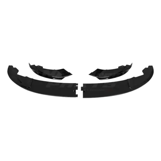 Voorspoiler voor BMW 4 Series F32/F36 M Sport – M Performance Look, Hoogglans Zwart