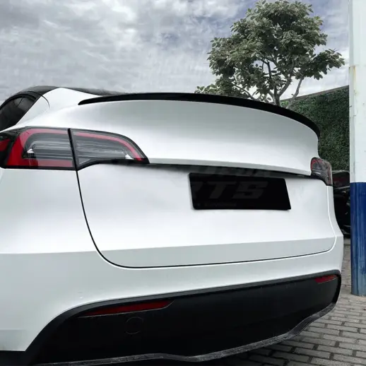 Achterspoiler voor Tesla Model Y MY Pre-Facelift – Super Sport Look, Hoogglans Zwart