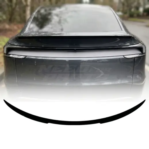 Achterspoiler voor Tesla Model Y MY Facelift – Racing Look, Hoogglans Zwart