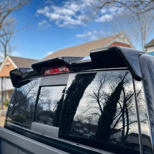 Dakspoiler voor Dodge RAM 1500 Mk5 (DT) Pre-Facelift – Sport Look, Hoogglans Zwart