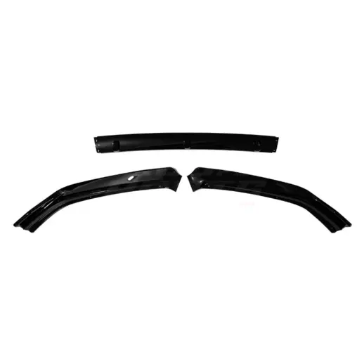 Voorspoiler voor Volkswagen Polo 5 (Hatchback) Facelift Standard – Sport Look, Hoogglans Zwart