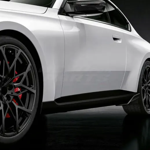 Sideskirts voor BMW 2 Series/3 Series/4 Series/5 Series/M2/M3/M4/M5 – M Performance Look, Hoogglans Zwart