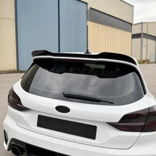 Dakspoiler voor Ford Fiesta Mk8 (JA8-JR8) Standard & Active & ST – Sport Look, Hoogglans Zwart