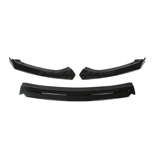 Voorspoiler voor Seat Leon Mk3 FR & Cupra – Sport Look, Hoogglans Zwart