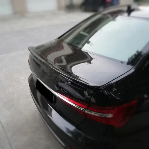 Achterspoiler voor Audi A6/S6 C8 (Sedan) – M4 Look, Hoogglans Zwart