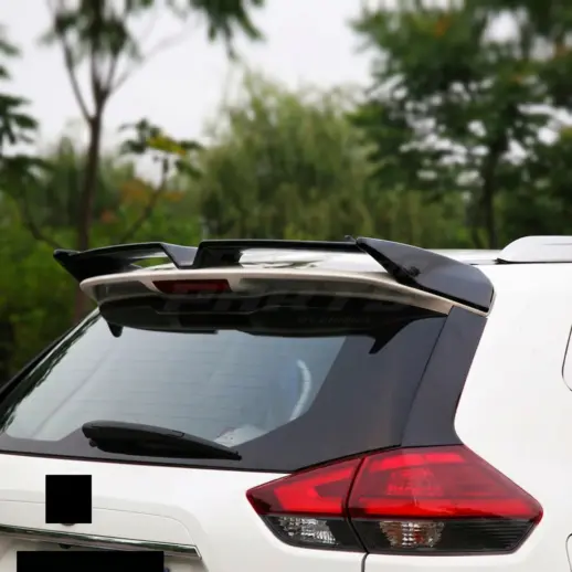 Dakspoiler voor Nissan Qashqai Mk2 (J11) Facelift – Sport Look, Hoogglans Zwart