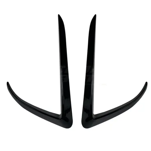 Aero flaps voorbumper voor Tesla Model X MX – Performance Look, Hoogglans Zwart