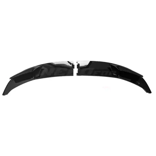 Voorspoiler voor BMW 5 Series F10/F11 M Sport & M550 – M Performance Look, Hoogglans Zwart