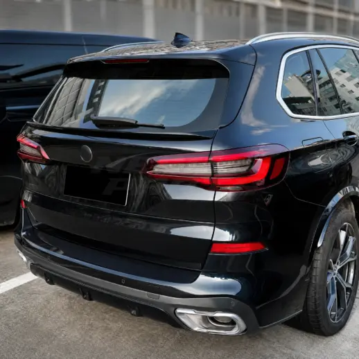 Middenspoiler voor BMW X5 G05 – M Sport Look, Hoogglans Zwart