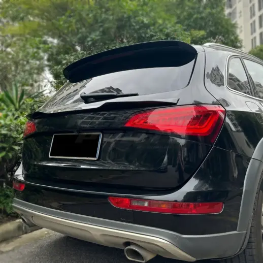 Dakspoiler voor Audi Q5/SQ5 8R (SUV) – Sport Look, Hoogglans Zwart