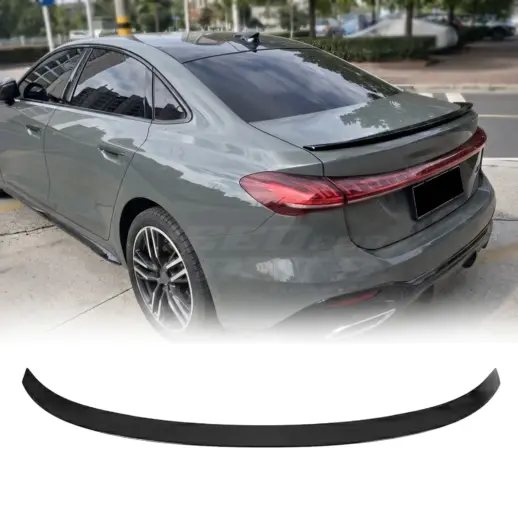 Achterspoiler voor Audi A5/S5 B10 (Sedan) – Performance Look, Hoogglans Zwart