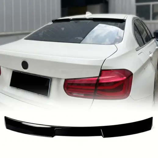 Dakspoiler voor BMW 3 Series F30 – M4 Look, Hoogglans Zwart