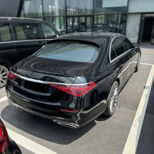 Dakspoiler voor Mercedes S Class W223 – AMG Look, Hoogglans Zwart