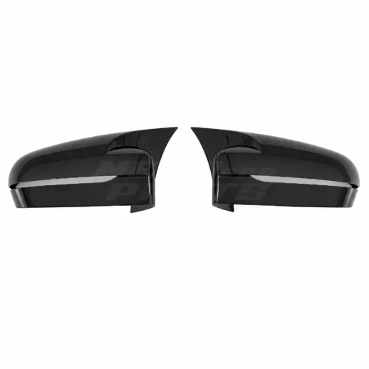 Spiegelkappen (Overzet) voor BMW 3 Series/5 Series/6 Series/7 Series/8 Series – M Sport Look, Hoogglans Zwart