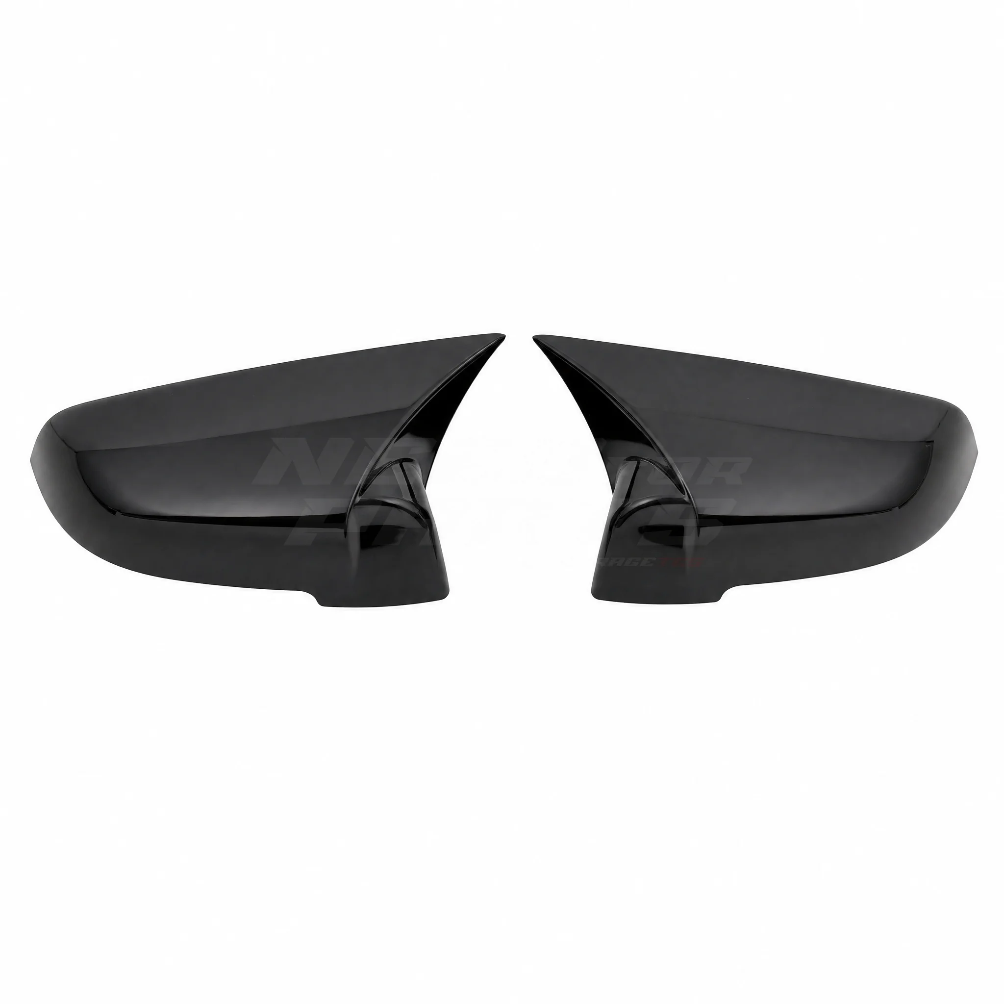 Mirror Covers (Overzet) Voor BMW 5 Series/6 Series/7 Series – M Sport Look, Hoogglans Zwart