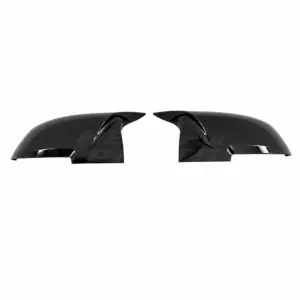Mirror Covers (Overzet) Voor BMW 1 Series/2 Series/3 Series/4 Series/X1 – M Sport Look, Hoogglans Zwart